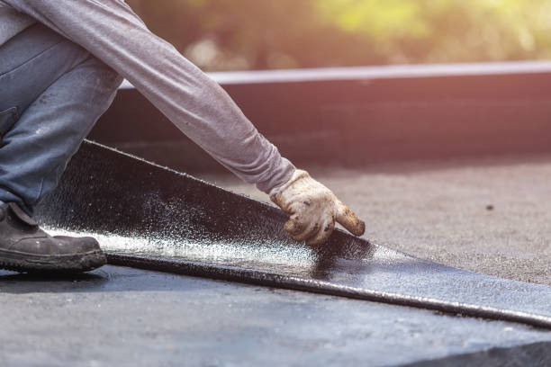Professional Emergency Waterproofing technician working in Maplewood, OH